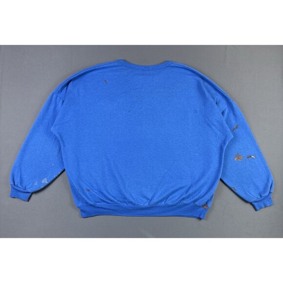 Rare Vintage 90s 1994 Toronto Blue Jays Baseball Blue Crewneck Ravens Sweatshirt - Picture 2 of 16